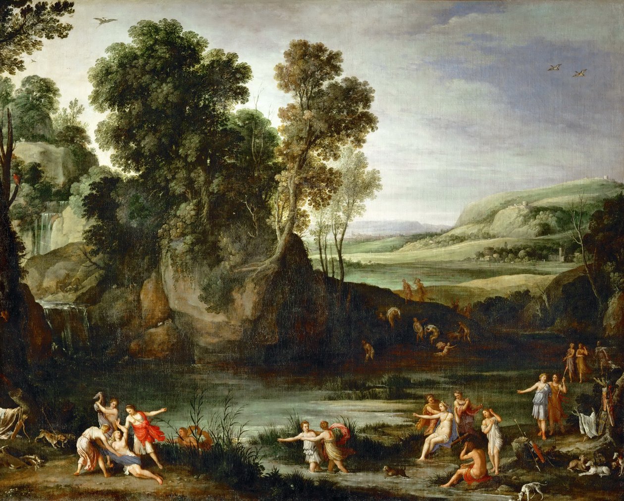 Diane découvrant la grossesse de Callisto - Paul Bril