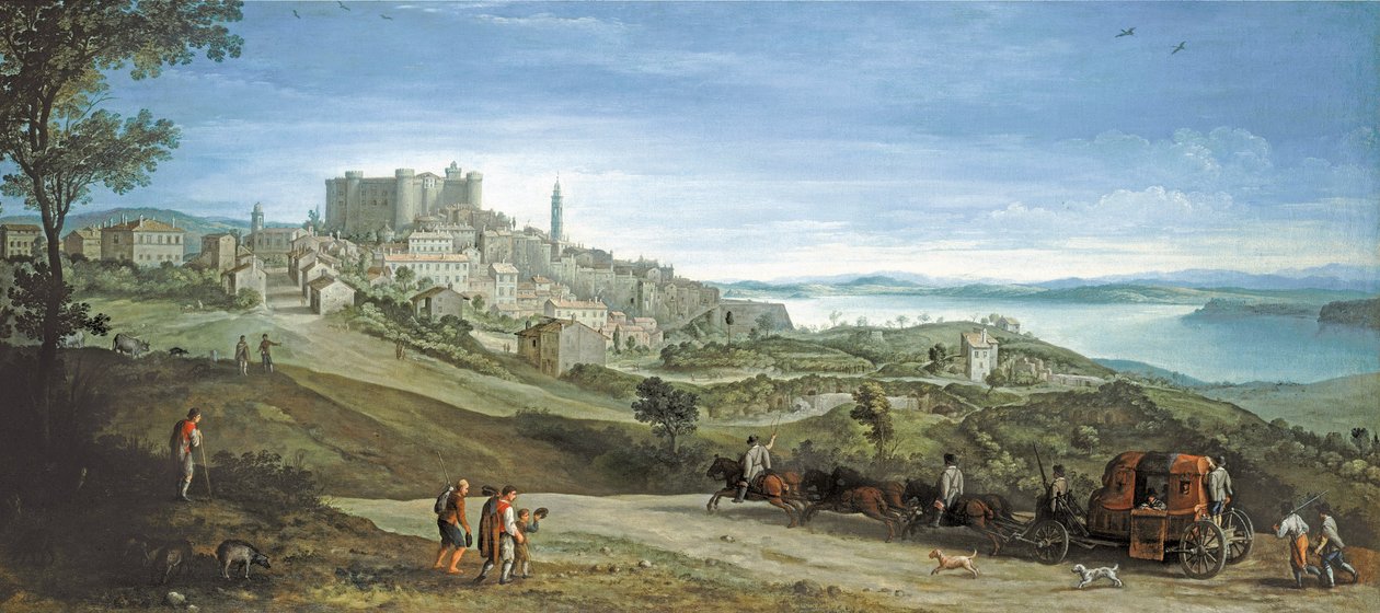 Vue de Bracciano - Paul Bril