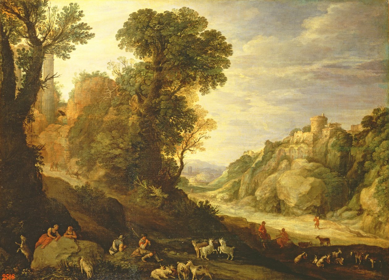Paysage de montagne, 1626 - Paul Bril