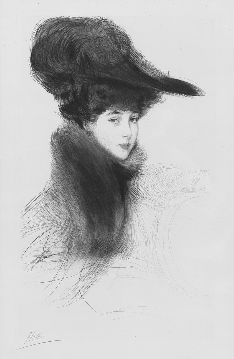 La Duchesse de Marlborough, Consuelo Vanderbilt - Paul Cesar Helleu