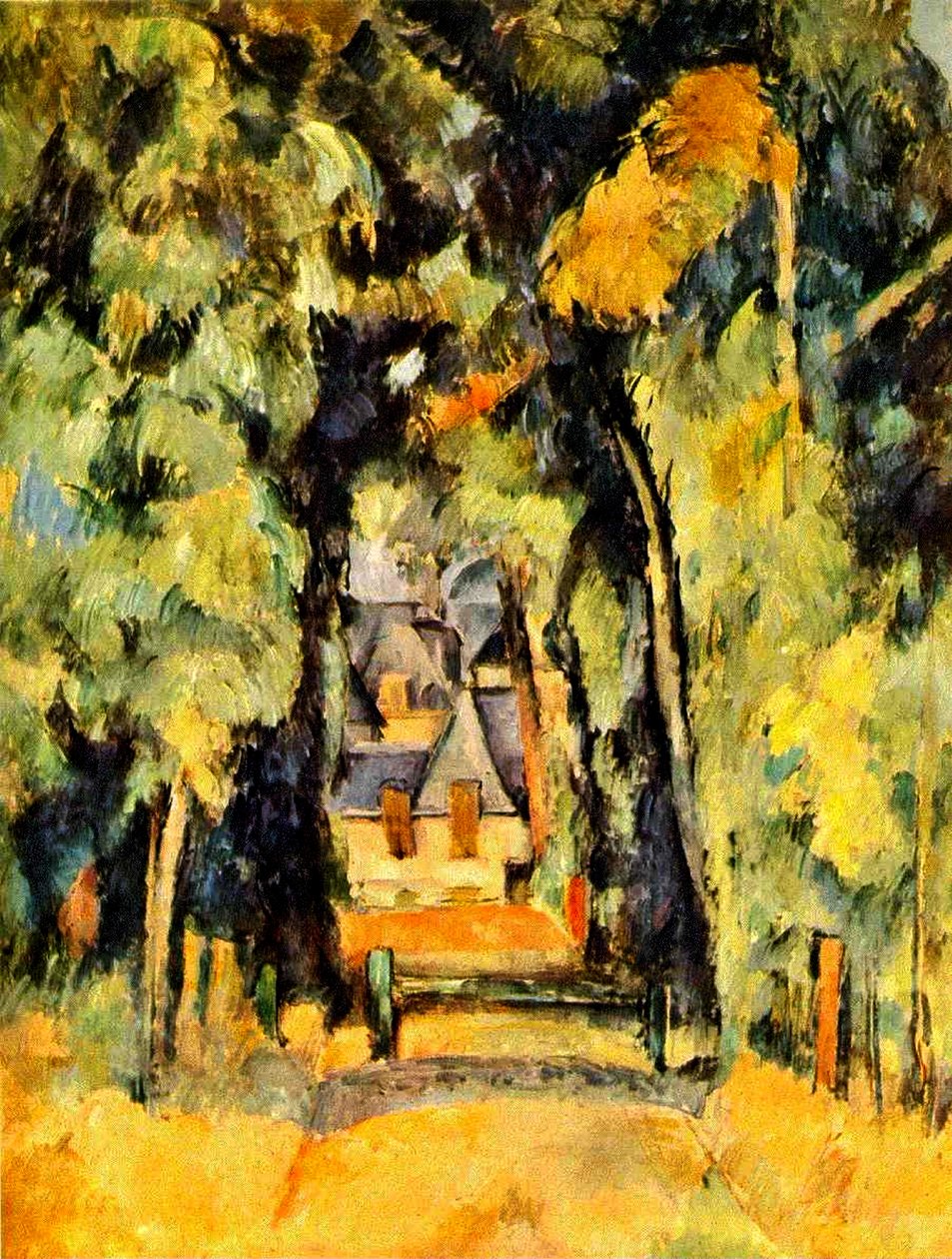 Route à Chantilly - Paul Cézanne