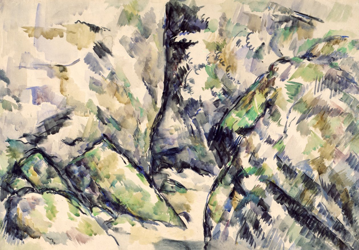 Sentier rocheux - Paul Cézanne