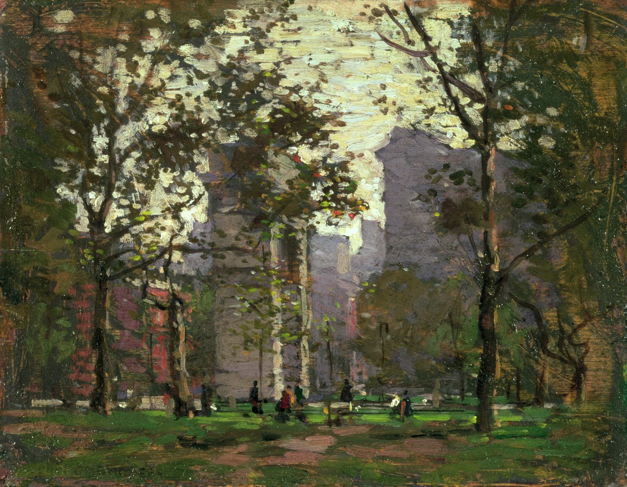 Washington Square, New York - Paul Cornoyer