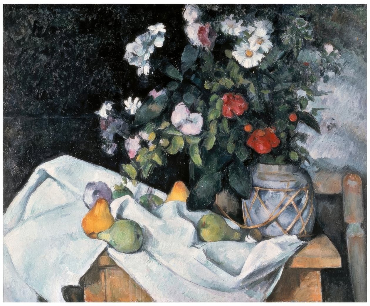 Fleurs et fruits - Paul Cézanne