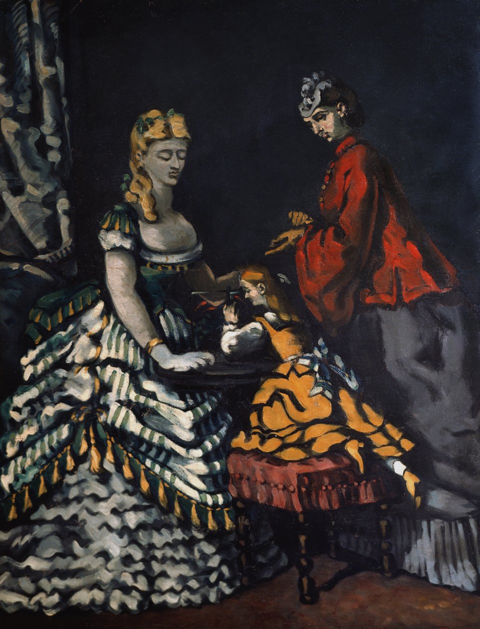 Scène intérieure - Paul Cézanne