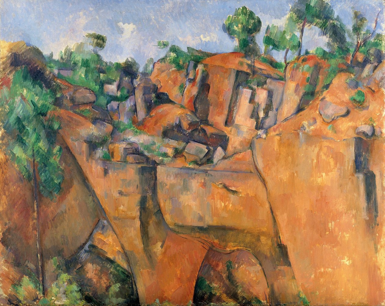 La carrière de Bibémus - Paul Cézanne