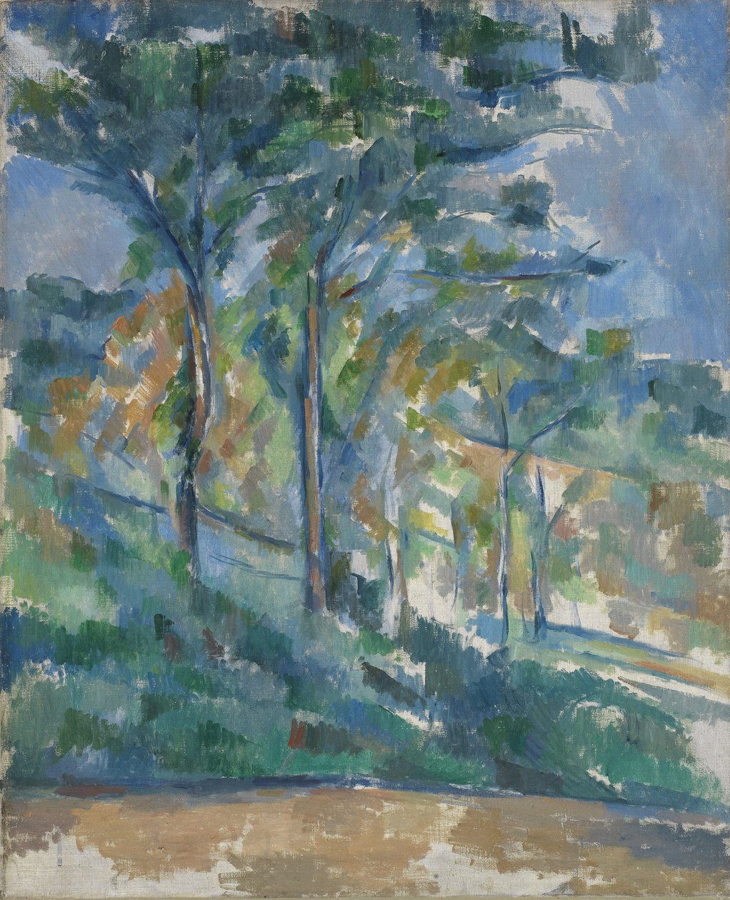 Paysage, vers 1900 - Paul Cézanne