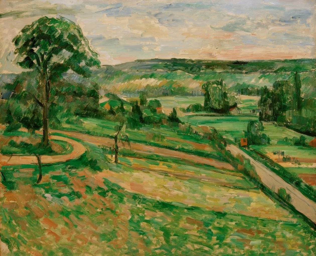 L’arbre au tournant - Paul Cézanne