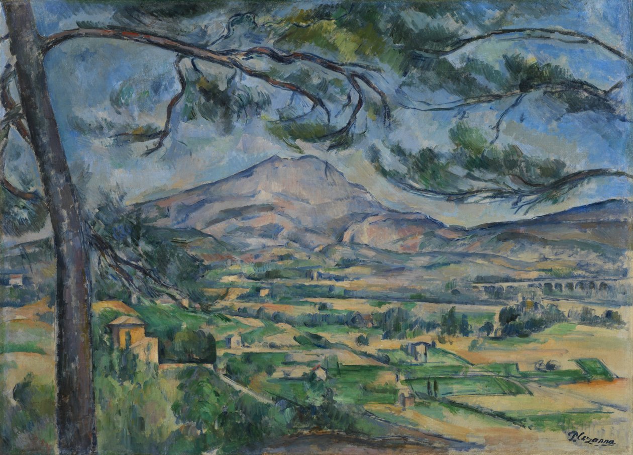 Montagne Sainte-Victoire, vers 1887 - Paul Cézanne