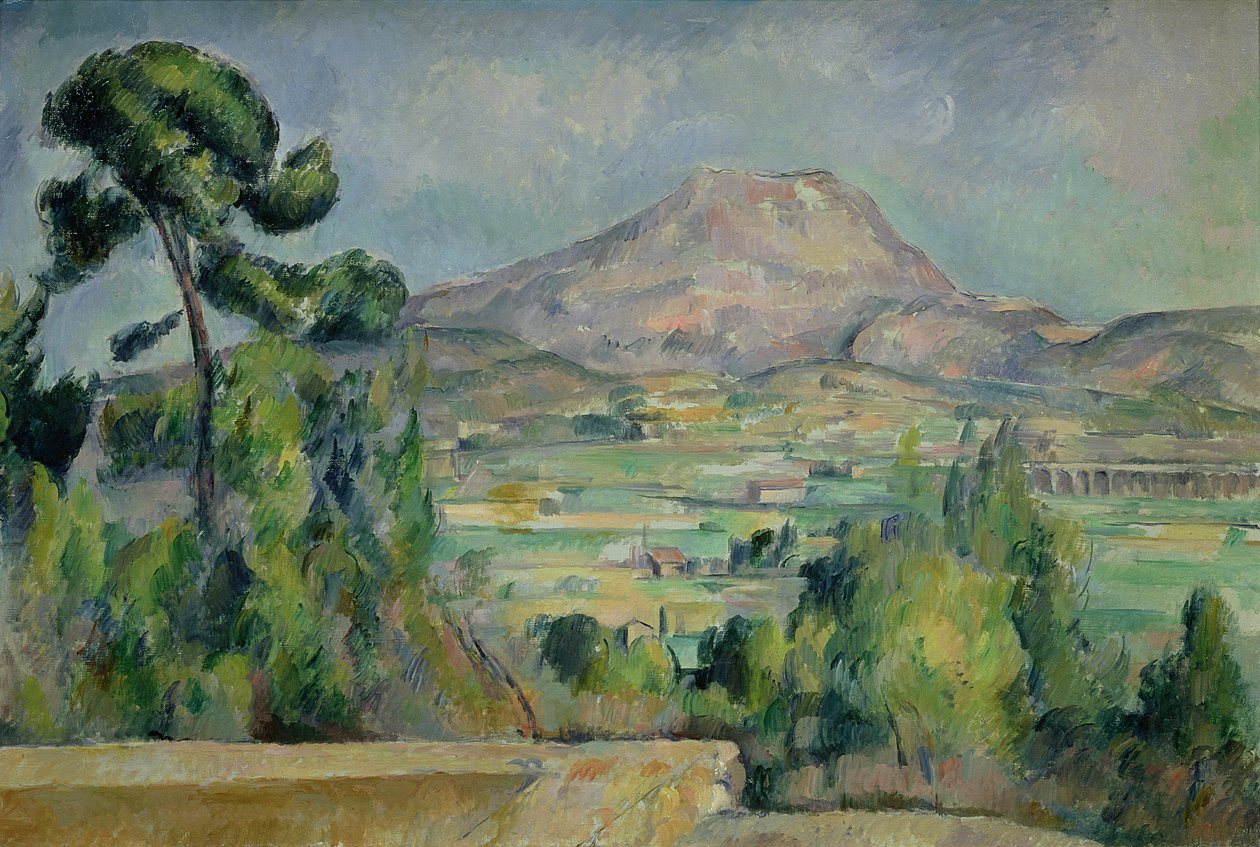 Montagne Sainte-Victoire, c.1887-90 - Paul Cézanne
