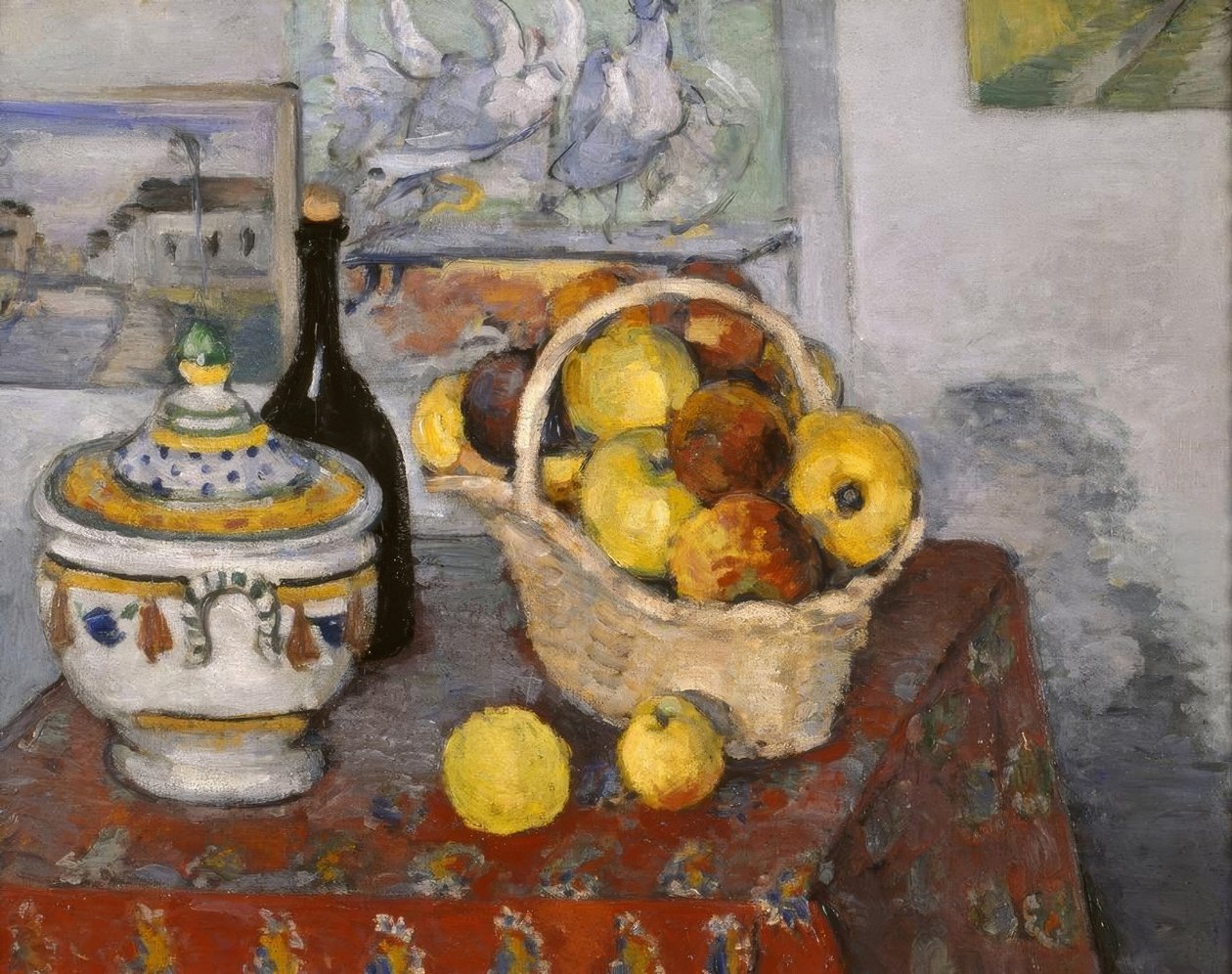 Nature morte à la soupière - Paul Cézanne
