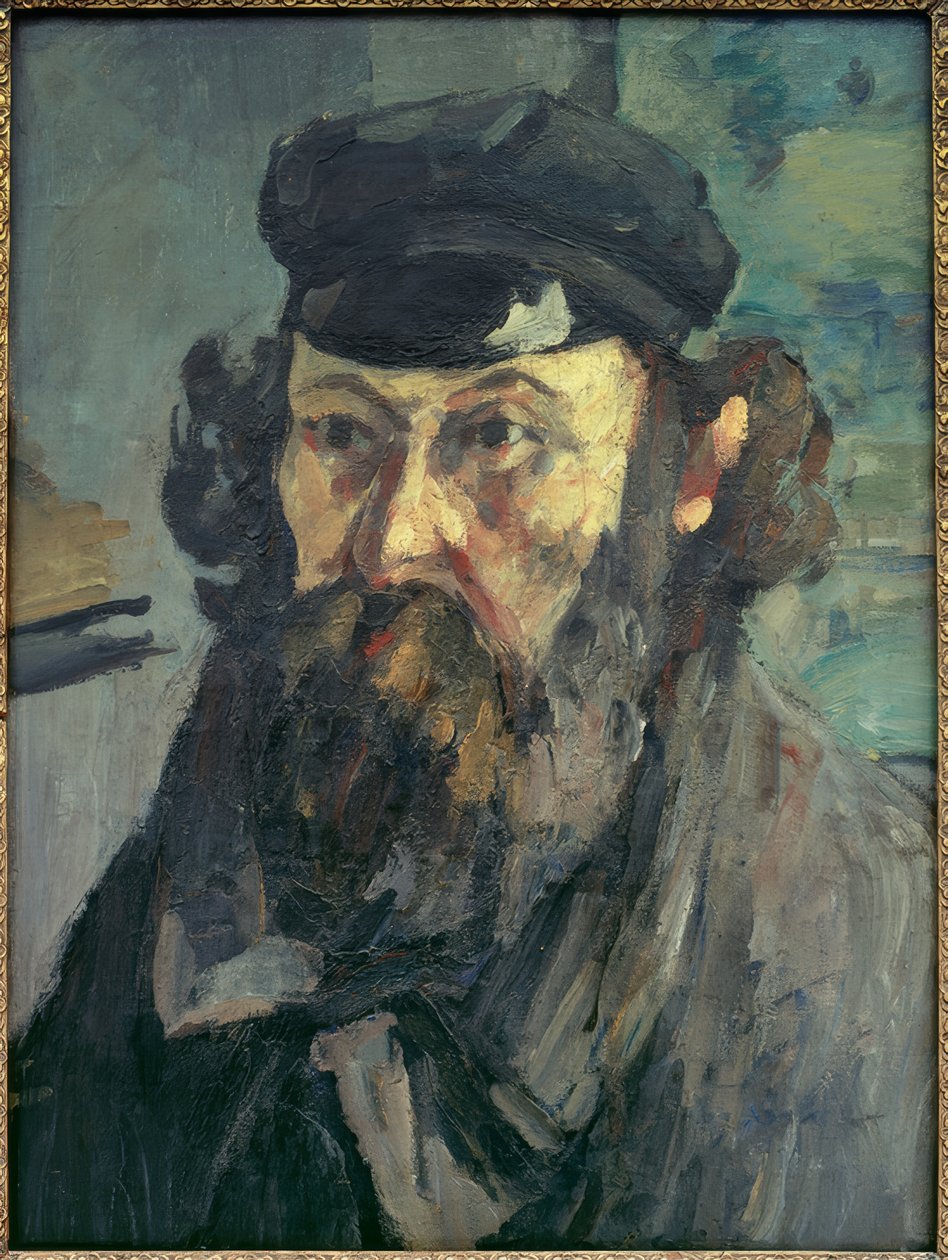 Portrait de Cézanne à la casquette - Paul Cézanne