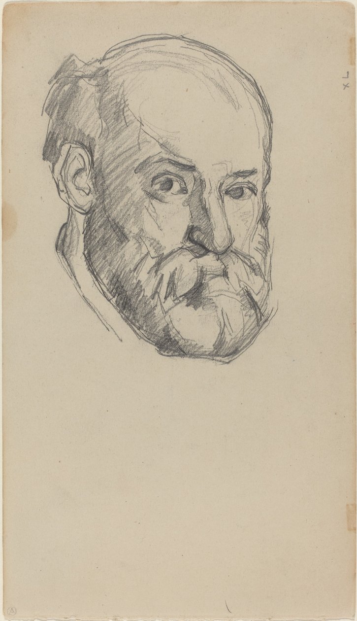 Autoportrait, c.1880-2 - Paul Cézanne