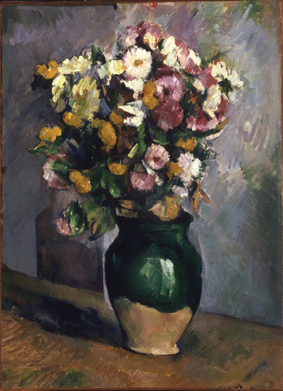 Nature morte avec des fleurs dans un pot d
