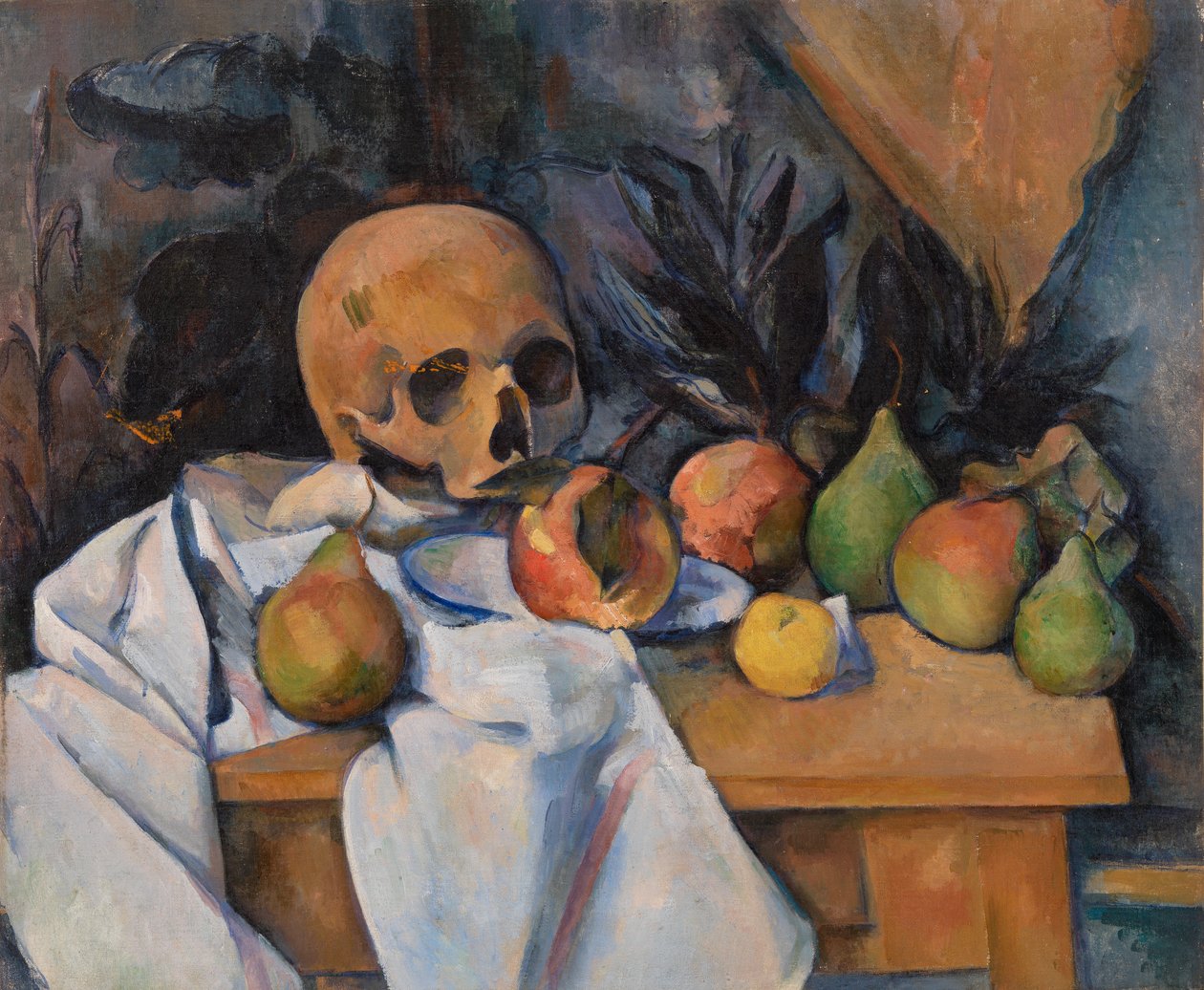 Nature morte avec crâne, 1896-98 - Paul Cézanne