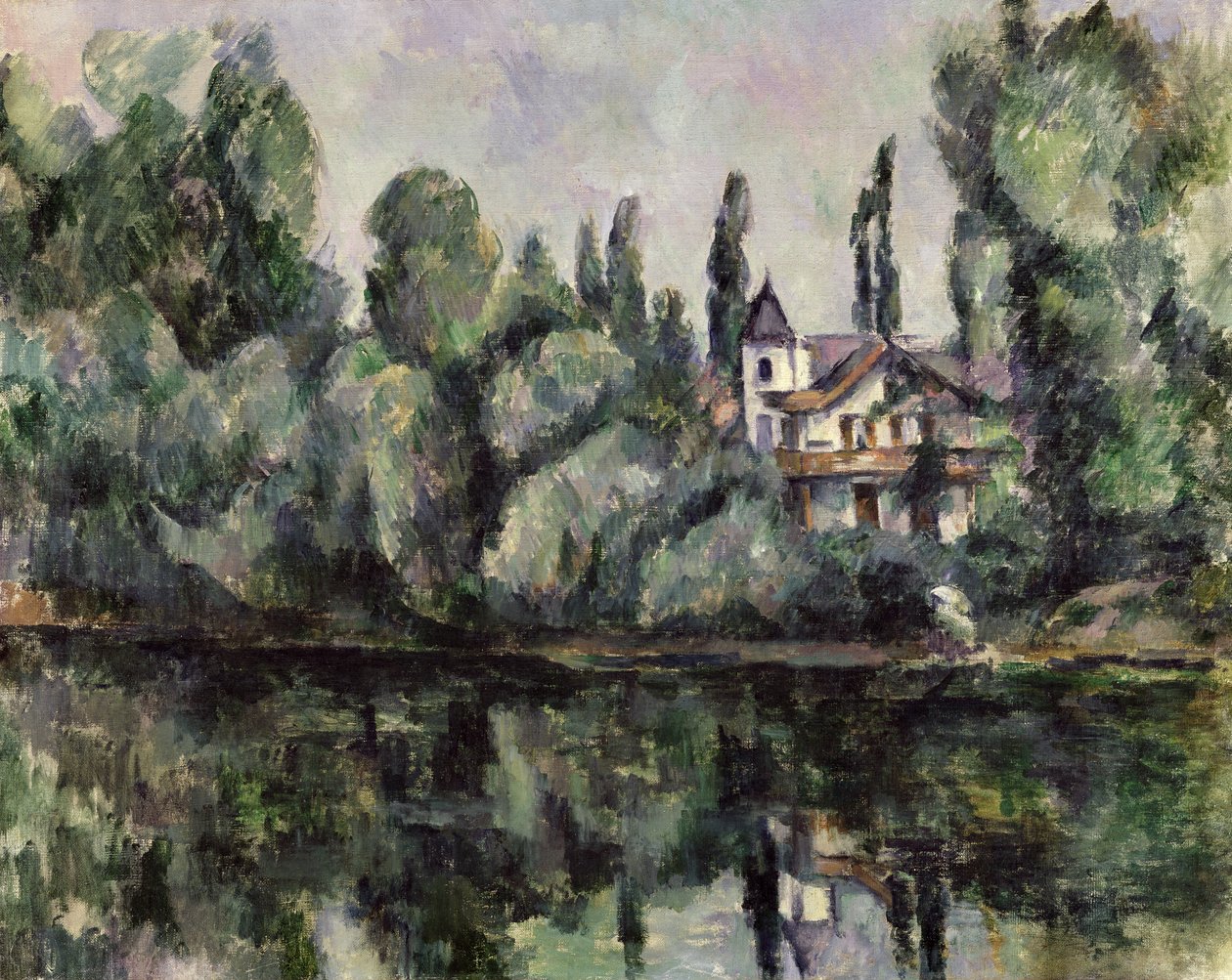 Les rives de la Marne, 1888 - Paul Cézanne