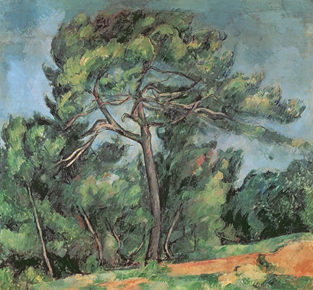 Le Grand Pin, vers 1889 - Paul Cézanne