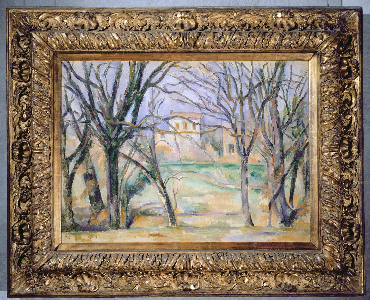 Arbres et maisons, 1885-86 - Paul Cézanne