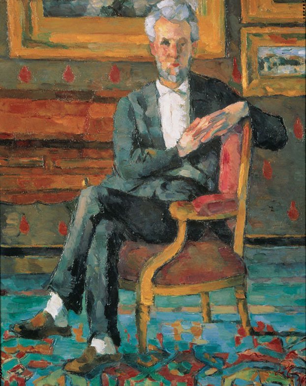 Victor Chocquet assis - Paul Cézanne