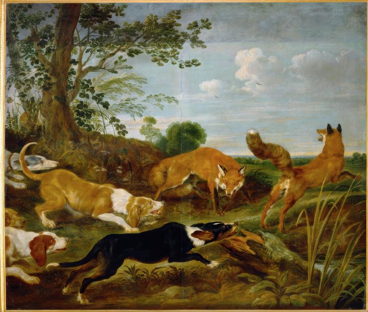 La chasse au renard - Paul De Vos