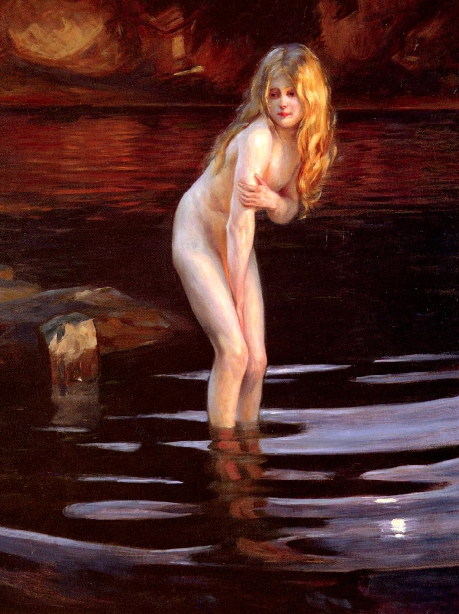 La Baigneuse - Paul Emile Chabas