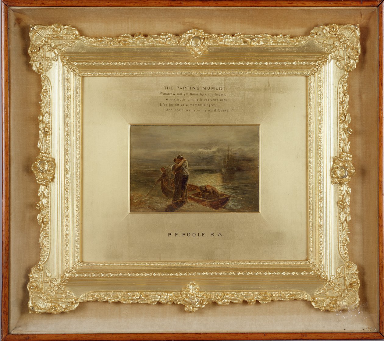 Le moment de la séparation, 1856 - Paul Falconer Poole
