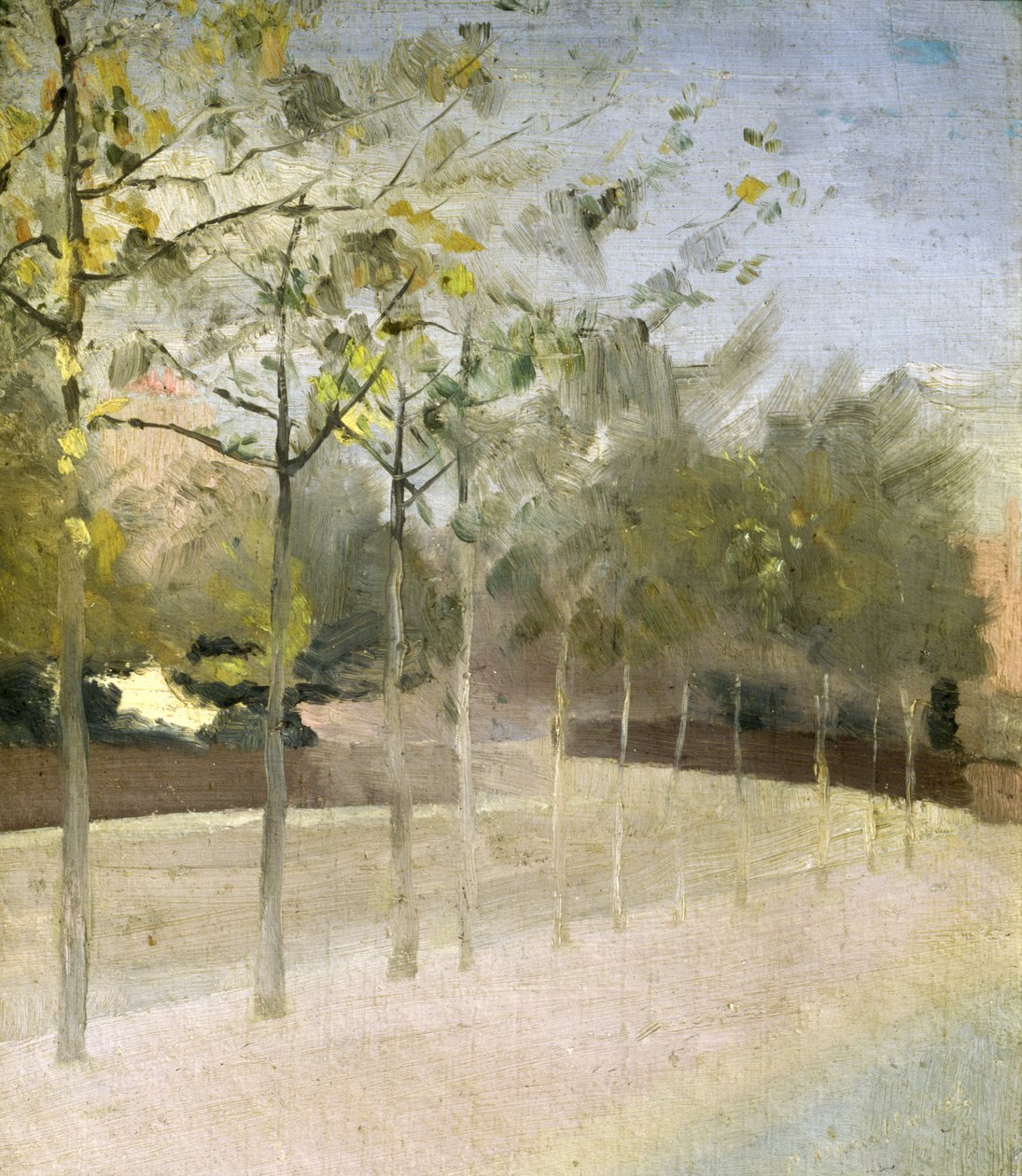 Chelsea Embankment, Platanes, 1908 - Paul Fordyce Maitland