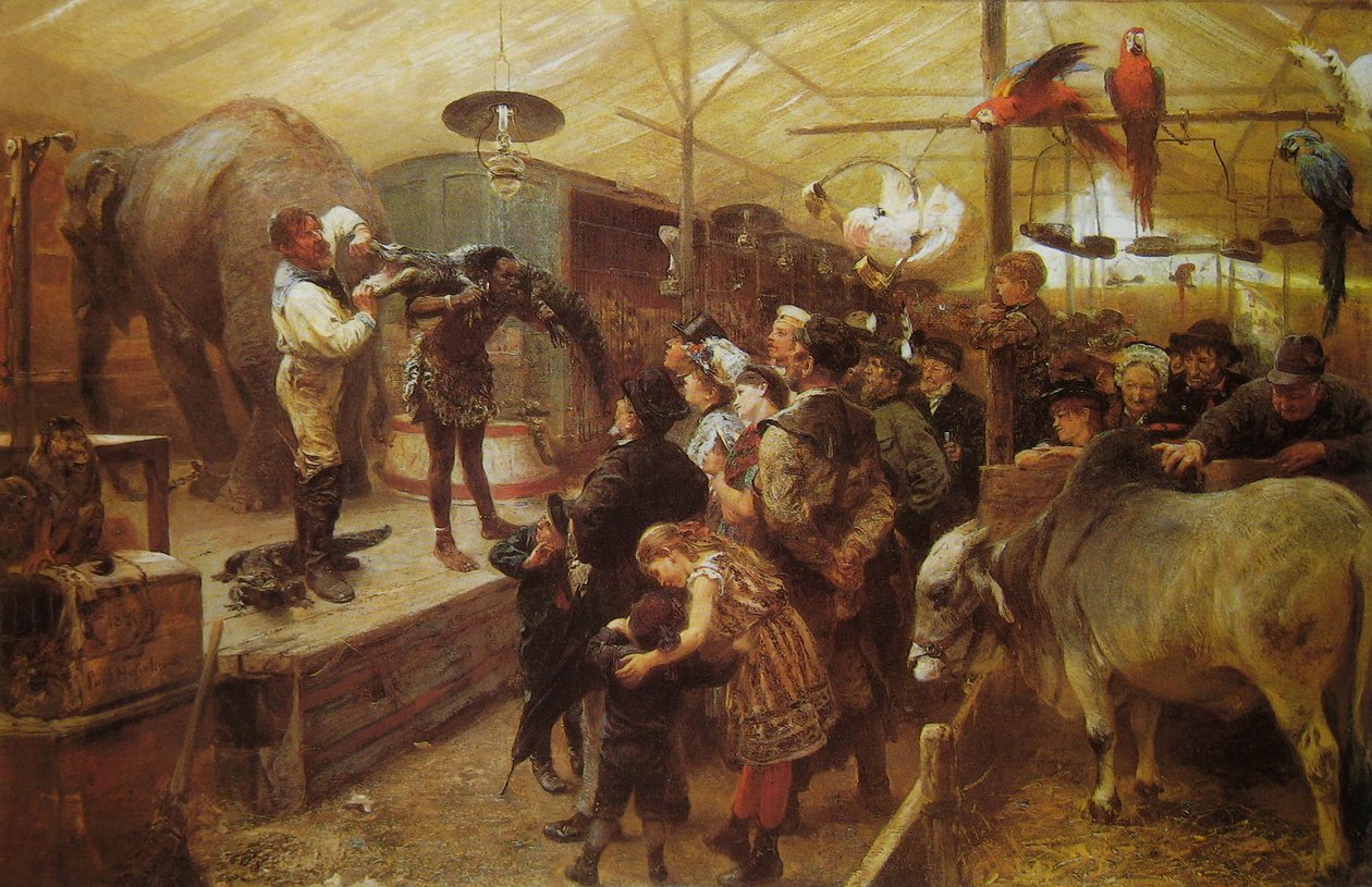 Ménagerie - Paul Friedrich Meyerheim