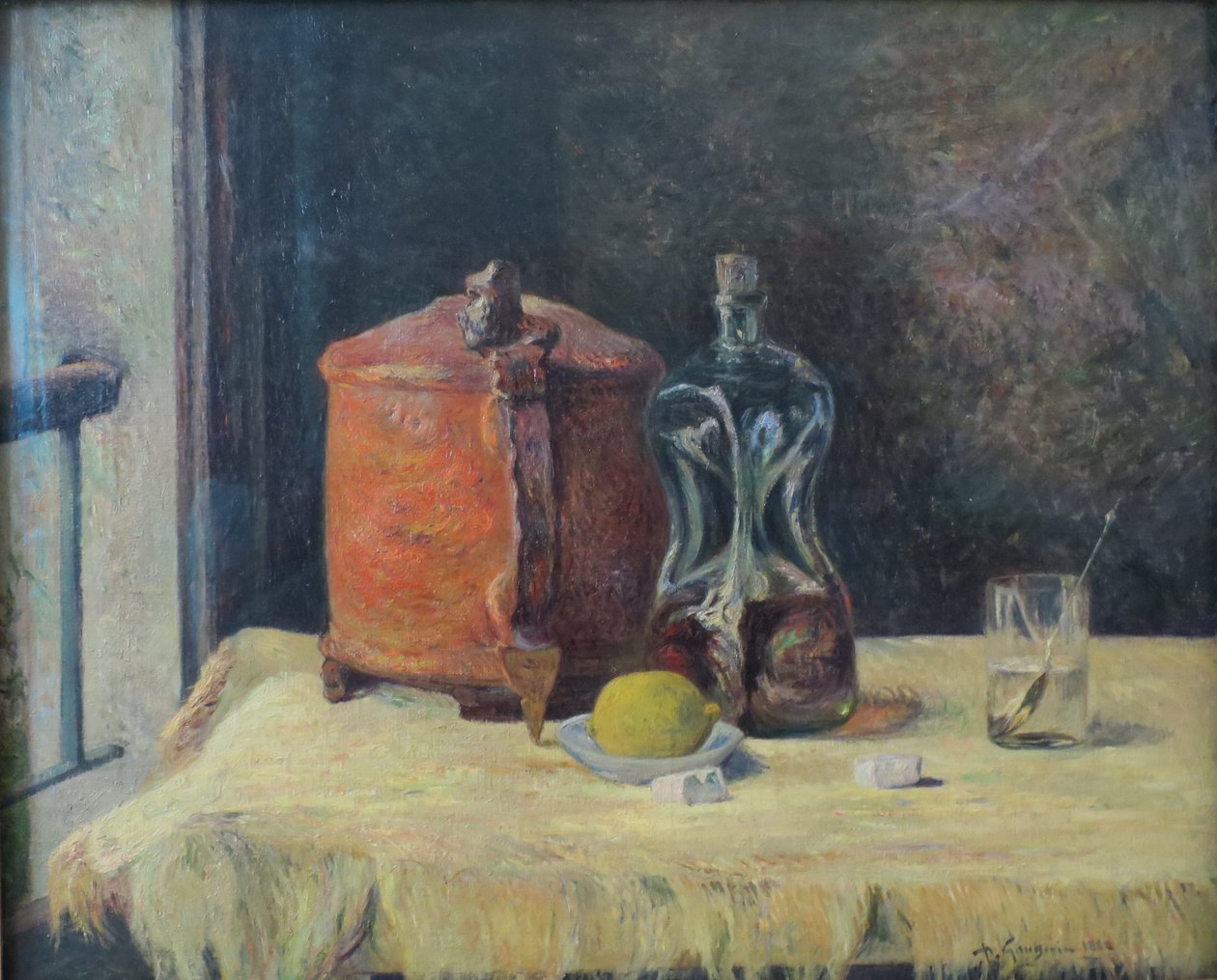 À la fenêtre - Paul Gauguin