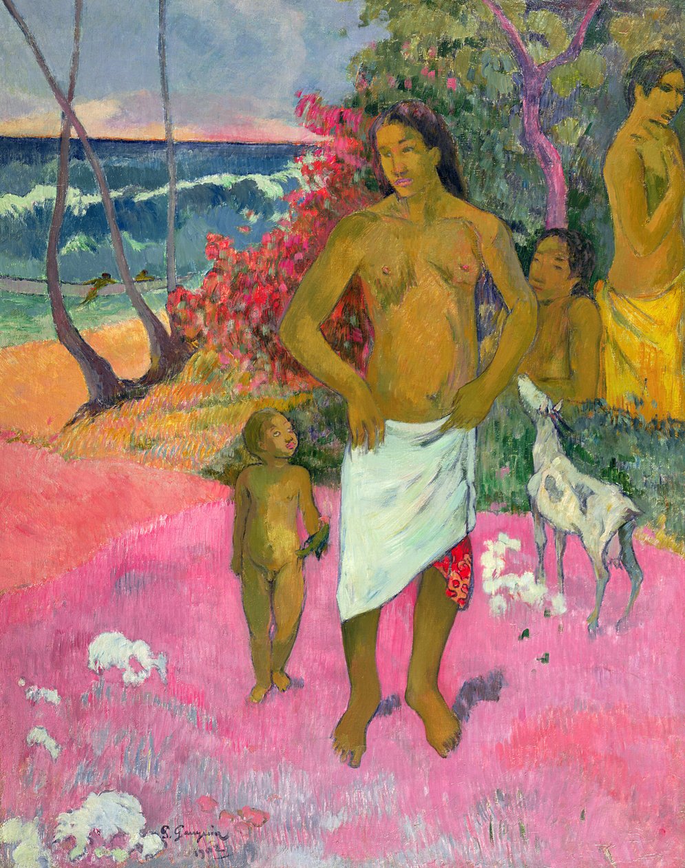 Promenade au bord de la mer, 1902 - Paul Gauguin
