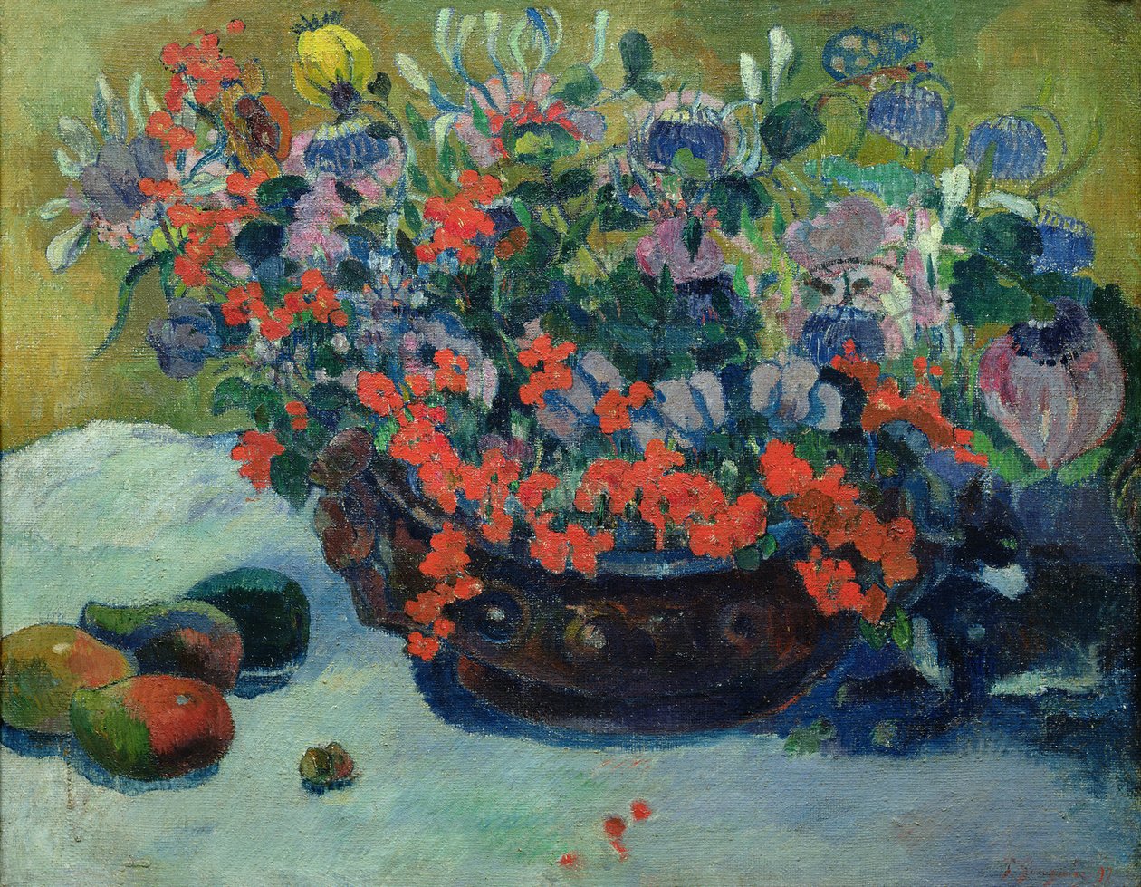 Bouquet de fleurs, 1897 - Paul Gauguin