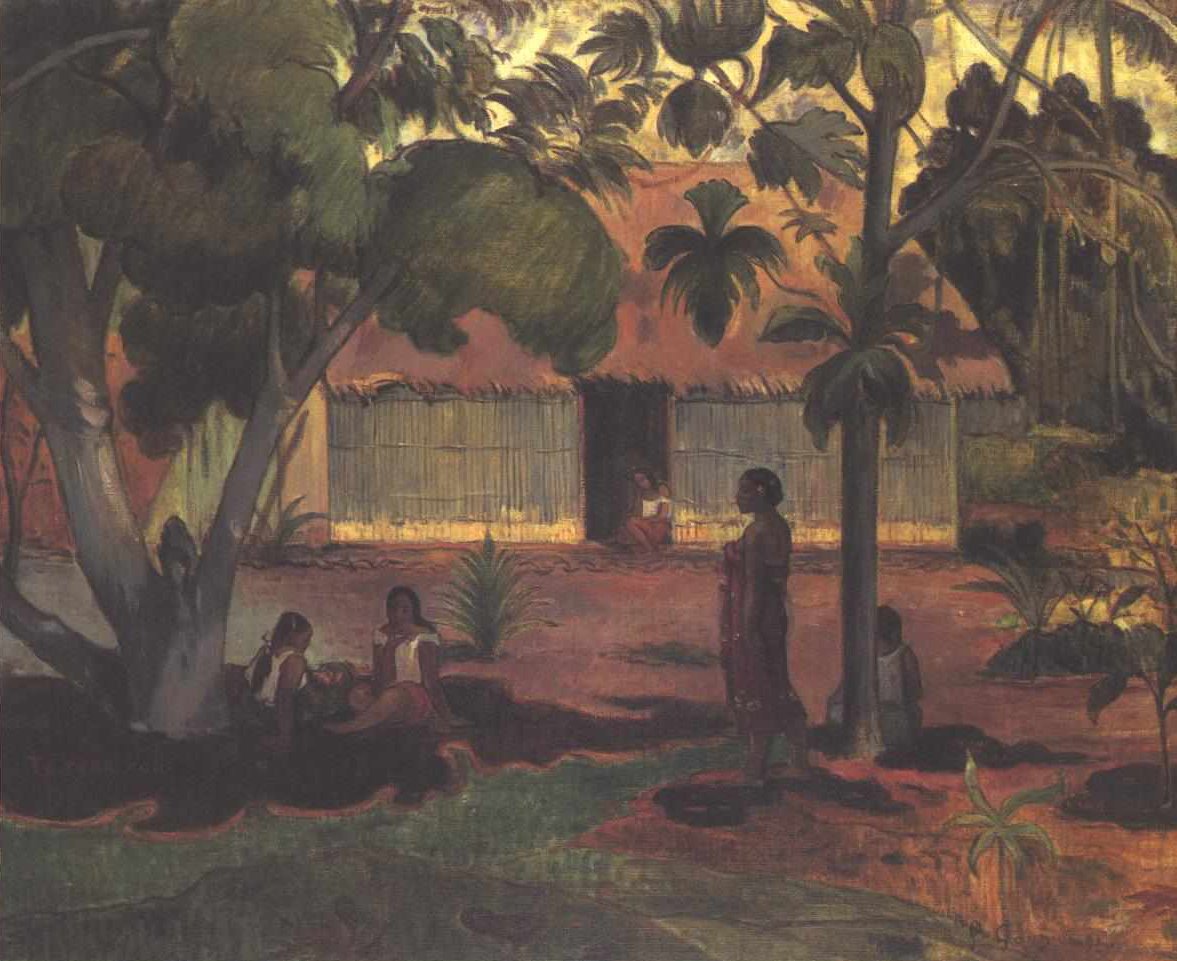 Le grand arbre - Paul Gauguin