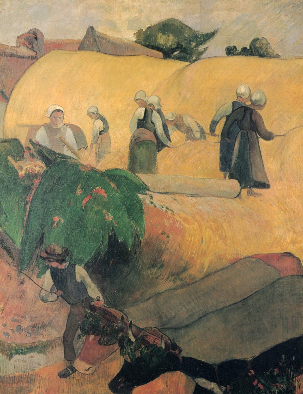 Récolte en Bretagne - Paul Gauguin