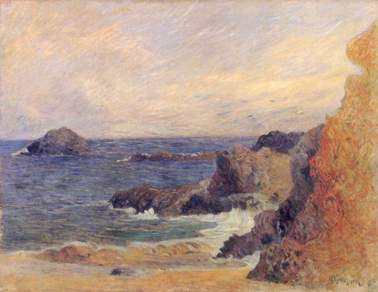 Côte rocheuse - Paul Gauguin