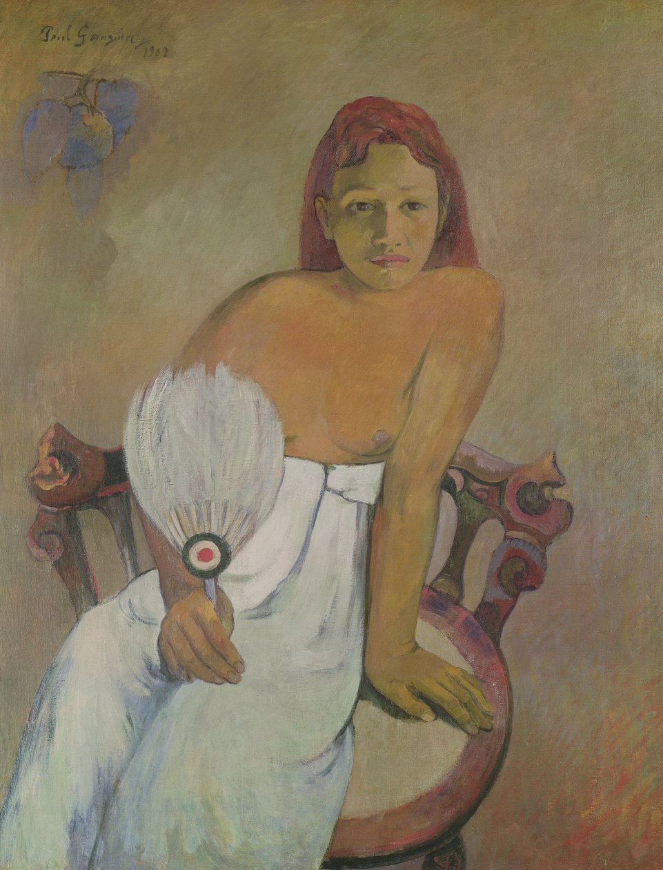 Fille avec éventail, 1902 - Paul Gauguin