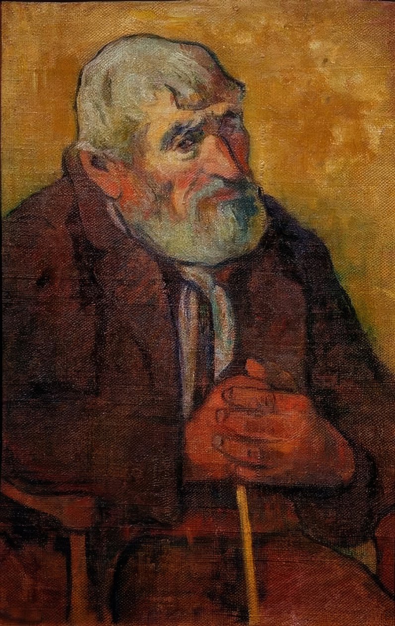 Le Vieillard au bâton - Paul Gauguin
