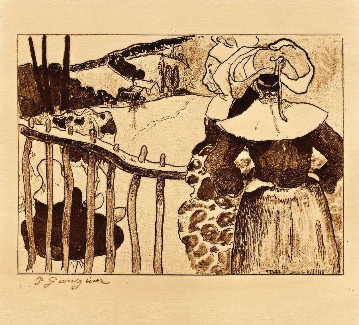 Misères humaines - Paul Gauguin