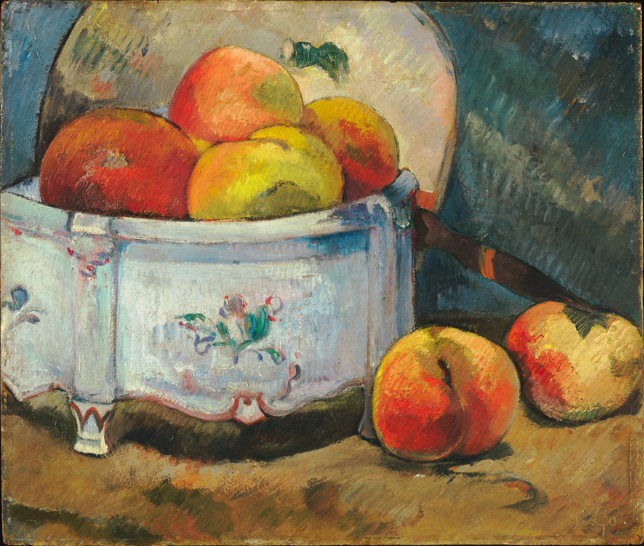 Nature morte aux pêches - Paul Gauguin