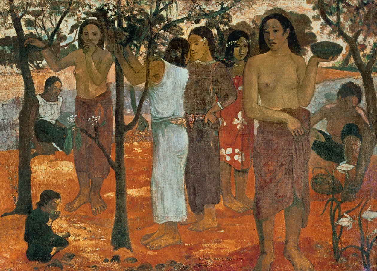 Nave Nave Mahana (Jour délicieux), 1896 - Paul Gauguin