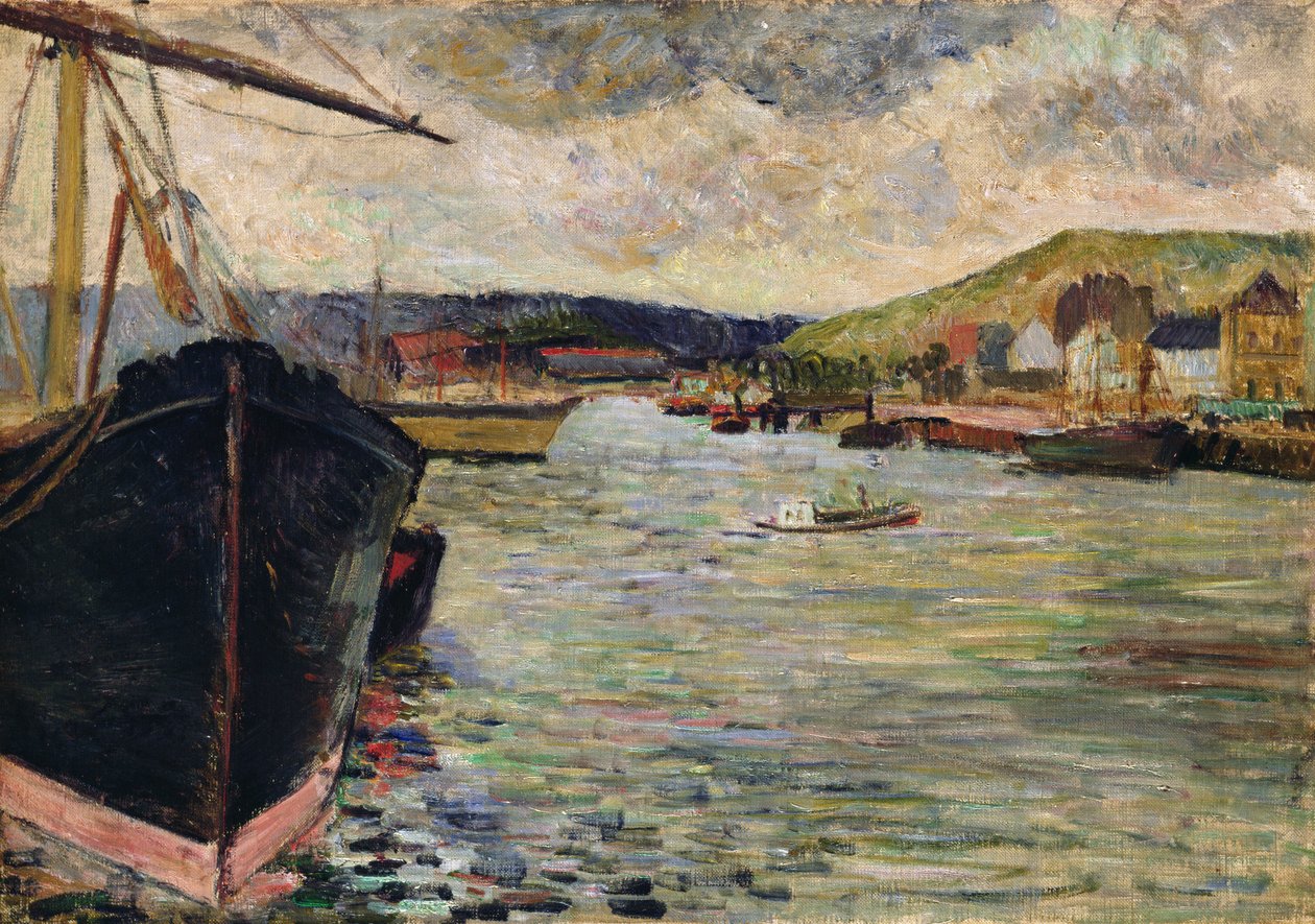 Port de Rouen - Paul Gauguin