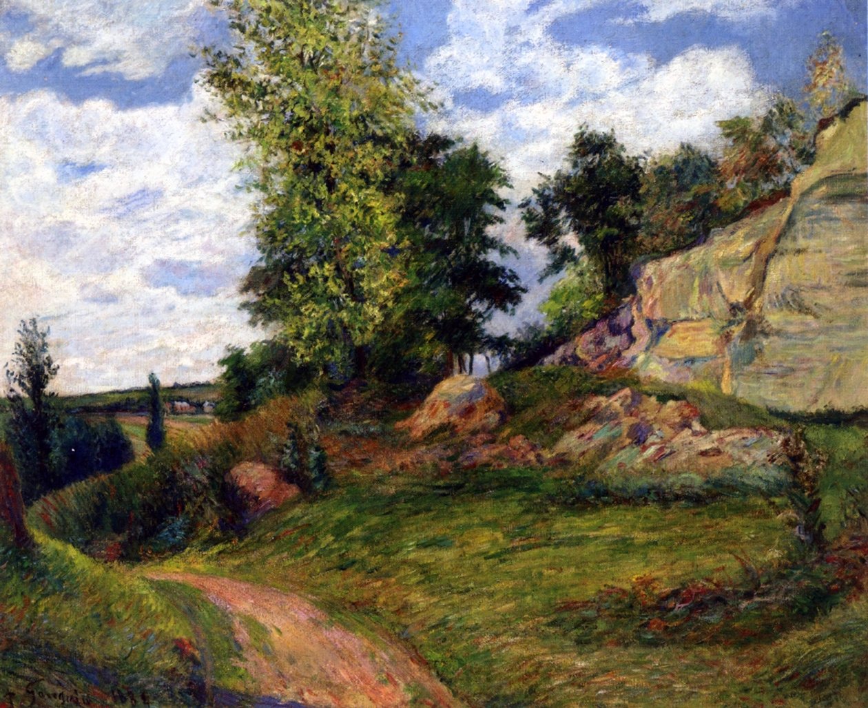 Carrières à Pontoise, 1882 - Paul Gauguin