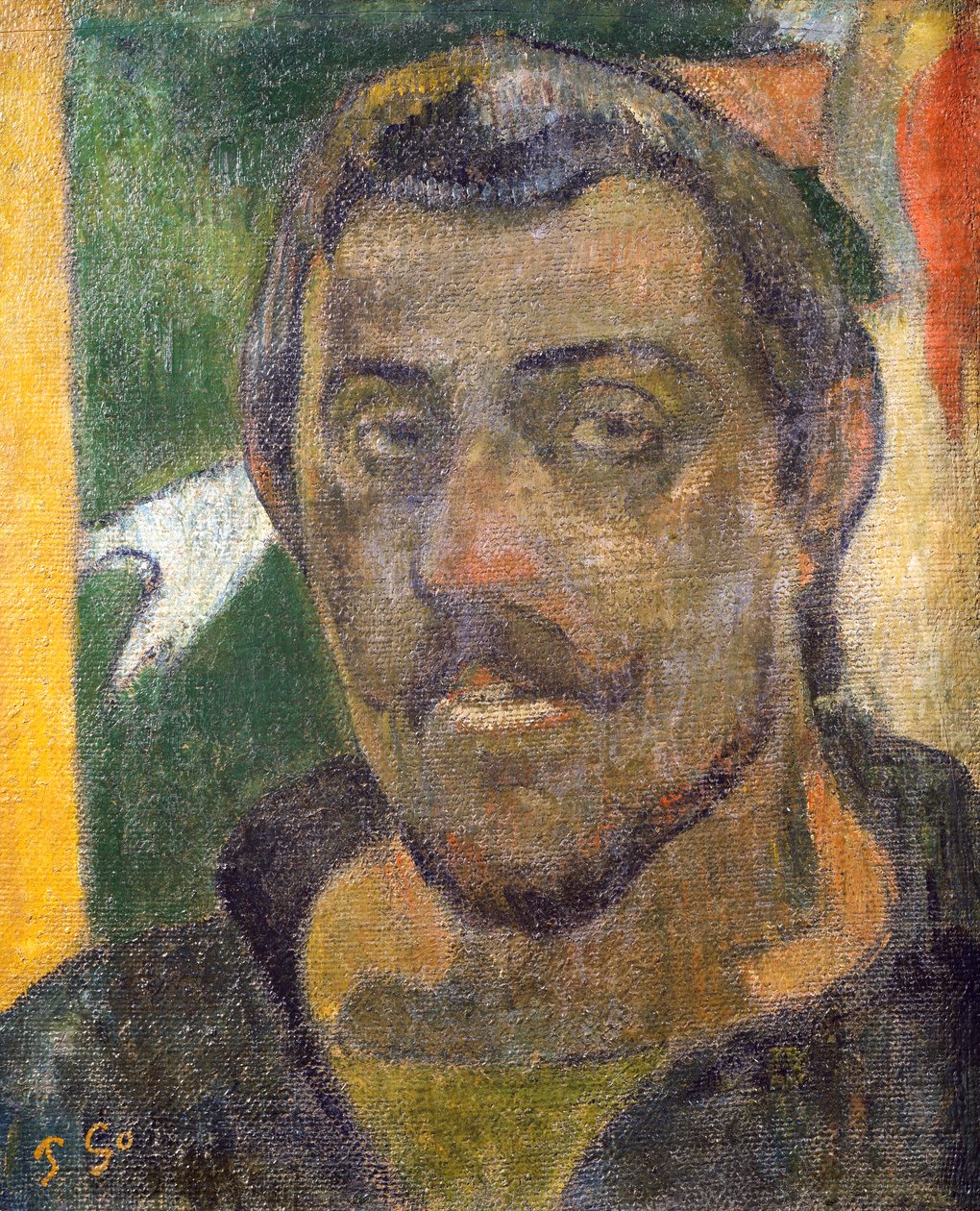 Autoportrait, vers 1890-93 - Paul Gauguin