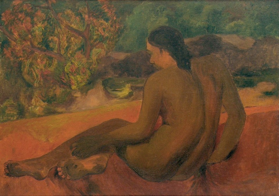 Fille tahitienne - Paul Gauguin