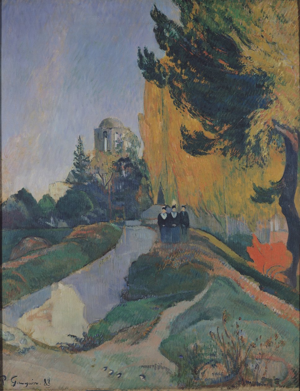 Les Alyscamps, Arles, 1888 - Paul Gauguin