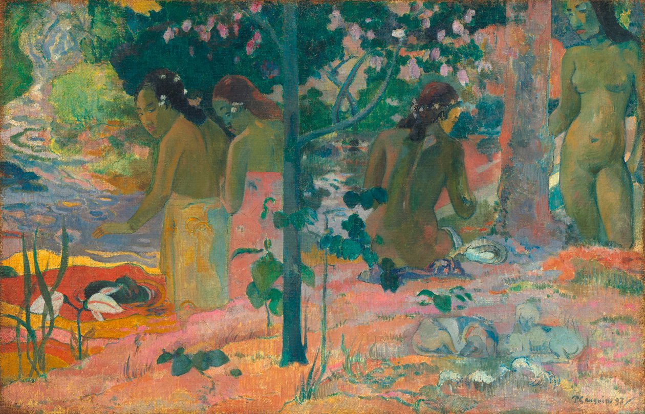 Les Baigneuses - Paul Gauguin