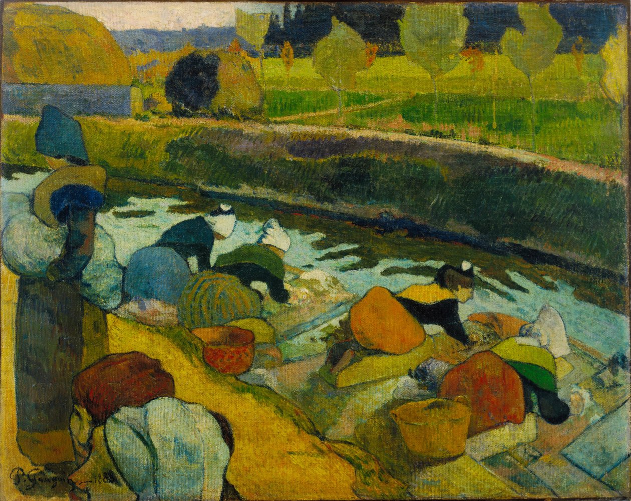 Les Lavandières - Paul Gauguin