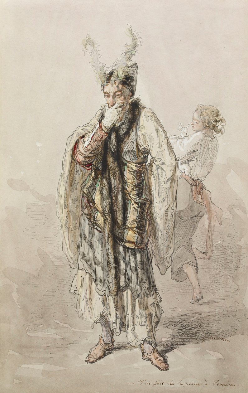Acteurs - Paul Gavarni
