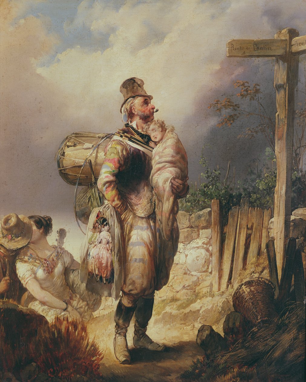 Musiciens de rue - Paul Gavarni