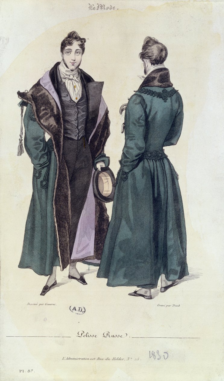 Planche de mode française d