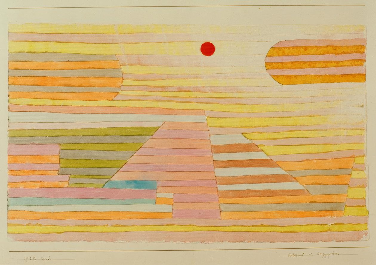 Soir en Égypte - Paul Klee